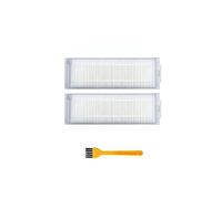Compatible For Xiaomi Mi Robot Vacuum-Mop 2 Pro Lite MJST1SHW MJSTL Mop Cloth Main Side Brush Hepa FilterPares Vacuum Cleaner Accessories (Color : 2pcs Hepa Filter)