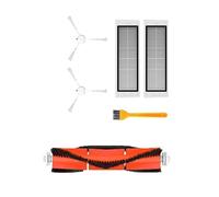 Compatible For Xiaomi Mi Robot Vacuum Mop，Compatible For Mijia 1C 1T，Compatible For Dreame F9，Vacuum Cleaner Accessories Mop Cloth Main Side Brush Hepa Filter (Color : Set-q)