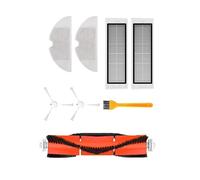 Compatible For Xiaomi Mi Robot Vacuum Mop，Compatible For Mijia 1C 1T，Compatible For Dreame F9，Vacuum Cleaner Accessories Mop Cloth Main Side Brush Hepa Filter (Color : Set-w)