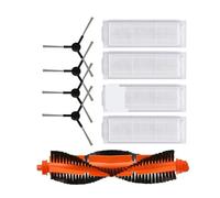 Compatible For Xiaomi Mi Robot Vacuum Mop Pro STYTJ02YM，Compatible For Mijia LDS，Vacuum Cleaner Replacement Brush Filter Cleaning Brush Mop Cloth (Color : Set f)