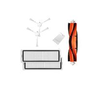 Compatible for Xiaomi Mijia 1C sweeping and mopping robot vacuum cleaner accessory kit side roller HEPA filter main brush mop (Color : 1C Spare Pack A)