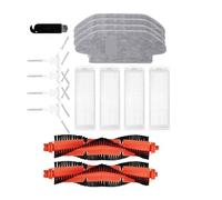 Compatible For Xiaomi Mijia Robot Vacuum Mop 3C / B106CN，Compatible For Conga 3290/3490 / 3690，Roller Side Brush Filter Mop Cloths Accessory Spare (Color : As shown y)