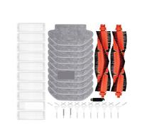 Compatible For Xiaomi Mijia Robot Vacuum Mop 3C / B106CN，Compatible For Conga 3290/3490 / 3690，Roller Side Brush Filter Mop Cloths Accessory Spare (Color : As shown z)