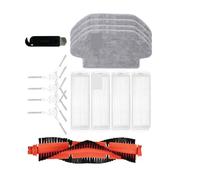 Compatible For Xiaomi Mijia Robot Vacuum Mop 3C / B106CN，Compatible For Conga 3290/3490 / 3690，Roller Side Brush Filter Mop Cloths Accessory Spare (Color : As shown t)