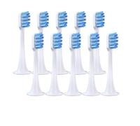 Compatible for Xiaomi Mijia T300 T500 T700 Ultrasonic，Compatible for Mi Electric Toothbrush Replacement Tooth Brush Head(Blue-Soft)