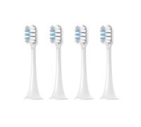 Compatible for XIAOMI ,MIJIA T301 Replacement Toothbrush Heads Sonic Electric Vacuum DuPon Soft Bristle Brush 4/8/12/16PCS(T301 White Blue-4pcs)