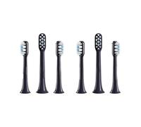 Compatible for Xiaomi Mijia T301 T302 Sonic Smart Electric Toothbrush Head Brush Spare Pack Replacement Parts(6 pcs Blue)