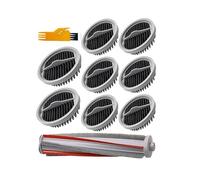 Compatible For Xiaomi Roidmi F8 Pro, NEX X20, NEX X30, NEX S2，Vacuum Cleaner Replacement Accessories Roller Main Brush Hepa Filter Filter Element (Color : Set t)