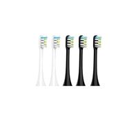 Compatible for Xiaomi SOOCAS Brush Head X3 X5 X3U X1 V1 V2 SOOCARE Replacement Bristle Sonic Electric Nozzles(2 White 3 Black)