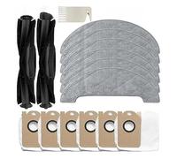 Compatible For Xiaomi Viomi S9 Vacuum Cleaner Accessories Main Side Brush HEPA Filter Mop Cloth Dust Bag Vacuum Filter Replacement (Color : 03)
