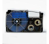 Compatible for XR-12BU Black on Blue 12mm 8m Label Tape KL1500 KL2000 EZ Lable