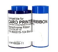 Compatible for Zebra P310/P330i Printers | Printer Ribbon - Essential Accessories & Replacement Parts for Card Printing(800015-104 Blue)