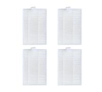 Compatible For Zigma Spark 980 981 Robot Vacuums Spin Edge Side Brush Hepa Filter Mop Cloths Spare Part Replacement Accessory Kit (Color : Set A)