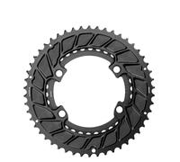 Compatible for ZRACE UNCHAINED 2x Chainrings Competition Grade Ultra-Fine Surface Treatment for 105/Ultegra Road Bikes(52-36T)