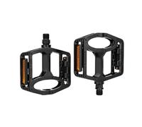 Compatible for ZTTO MTB Flat Bike Pedals Aluminum Alloy Double DU Bushing 9/16 Thread for AM Enduro Gravel Road Bicycle