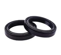Compatible Front Fork Suspension Damper Oil Seal Dust Cover For 43x55x9. 5 10. 5 Mm Motorcycle Models(2PCS OIL SEAL)