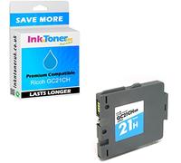 Compatible GC21CH Cyan High Capacity Gel Ink Cartridge (405537)