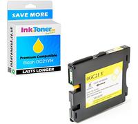 Compatible GC21YH Yellow High Capacity Gel Ink Cartridge (405547)