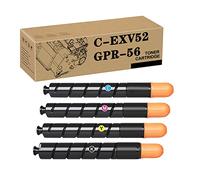 Compatible GPR-56 C-EXV52 Replacement Toner Cartridge Use for Canon C7565i C7570i C7580i DX C7765i C7770i C7780i Printer colors