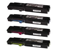 COMPATIBLE HC LASER TONER 4 PACK/SET FITS XEROX PHASER 6600/WORKCENTRE 6605