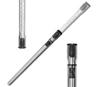 Compatible Henry Hoover Telescopic Stainless Steel Vacuum Extension Tube (32mm Fitting) for Numatic Henry Hetty Basil Charles George James Adjustable 60cm to 100cm Chromed Stainless Steel Wand Pipe