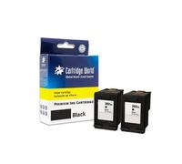 Compatible HP 302XL High Yield Black Inkjet Cartridge (F6U68AE) Twin Pack