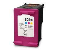 Compatible HP 302XL Tri-Colour Ink Cartridge Replaces F6U67AE