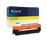 Compatible HP 307A Yellow LaserJet Toner Cartridge (CE742A) - HP Color LaserJet CP Series Toner Cartridges - HP Color LaserJet CP5225 Toner Cartridges