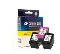 Compatible HP 62XL 2 x Black/Colour Multipack (C2P05AE, C2P07AE)