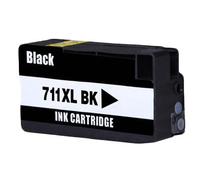 Compatible HP 711 High Capacity Ink Cartridge (Replaces HP CZ133A) Black
