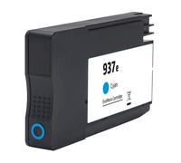 Compatible HP 937e High Capacity Ink Cartridge (Replaces HP 4S6W6NE) Cyan