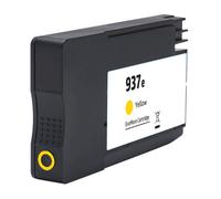 Compatible HP 937e High Capacity Ink Cartridge (Replaces HP 4S6W8NE) Yellow