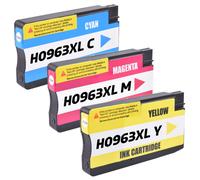 Compatible HP 963XL High Capacity Colour Multipack Ink Cartridges