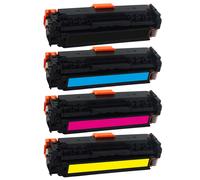 Compatible HP Colour LaserJet CM2320fxi MFP Printer Toner Cartridges (4 Pack) -CC530A Multipack