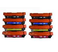 Compatible HP Colour LaserJet CP4025n Printer Toner Cartridges (8 Pack) -CE260A Multipack