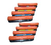 Compatible HP Colour LaserJet Enterprise CP5525xh Printer Toner Cartridges (8 Pack) -CE270A Multipack