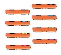 Compatible HP Colour LaserJet Pro MFP M177fw Printer Toner Cartridges (8 Pack) -CF350A Multipack