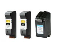 Compatible HP DeskJet 825cvr Printer Ink Cartridges (3 Pack) -C6615DE Multipack