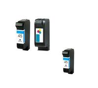 Compatible HP OfficeJet G95 Printer Ink Cartridges (3 Pack) -51645A Multipack