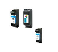 Compatible HP DeskJet 980c Printer Ink Cartridges (3 Pack) -51645AE Multipack