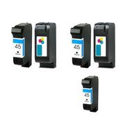 Compatible HP PhotoSmart 1315 Printer Ink Cartridges (5 Pack) -51645AE Multipack