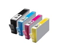 Compatible HP eStatione All-in-One Printer Ink Cartridges (4 Pack) -CN684EE Multipack