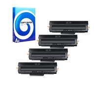 Compatible HP Laser 107a Printer Toner Cartridges (4 Pack) -W1106A Multipack