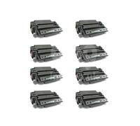 Compatible HP LaserJet 2430dtn Printer Toner Cartridges (8 Pack) -Q6511X Multipack