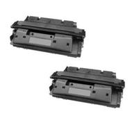 Compatible HP LaserJet 4050t Printer Toner Cartridges (2 Pack) -C4127X Multipack