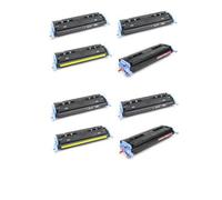 Compatible HP Laserjet Enterprise 500 Color M551n Printer Toner Cartridges (8 Pack) -CE400A Multipack