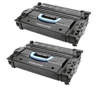 Compatible HP LaserJet Enterprise flow M830z NFC/Wireless Direct Multifunction Printer Toner Cartridges (2 Pack) -CF325X Multipack