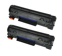 Compatible HP LaserJet M1522nf MFP Printer Toner Cartridges (2 Pack) -CB436A Multipack