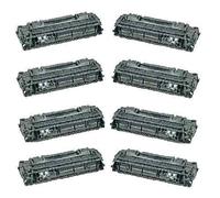 Compatible HP LaserJet P2015dtn Printer Toner Cartridges (8 Pack) -Q7553A Multipack