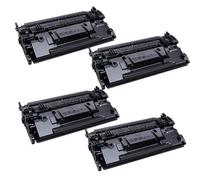 Compatible HP LaserJet Pro M501dn Printer Toner Cartridges (4 Pack) -CF287X Multipack
